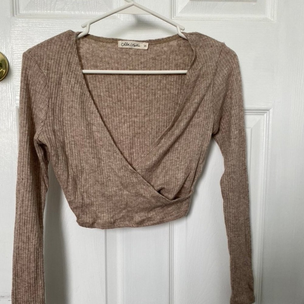 Chloe & Katie Cropped Sweater Size: S